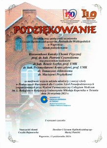 Podziękowania_warsztaty. Kliknij, aby powiększyć zdjęcie.